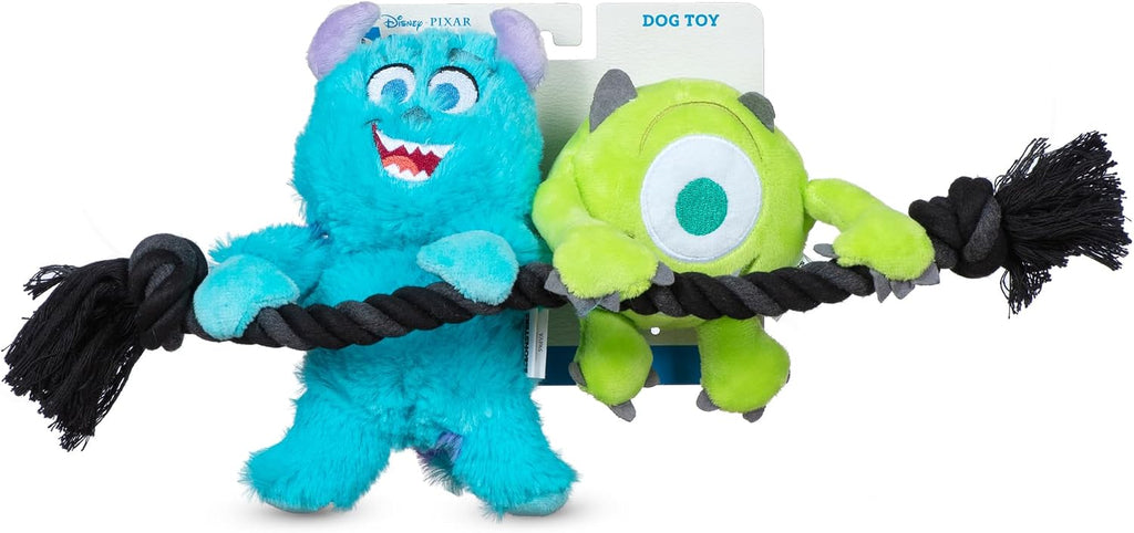 Disney Dog Toys, Monsters Inc Plush - Sully Squeaker Toy, 6 Inches