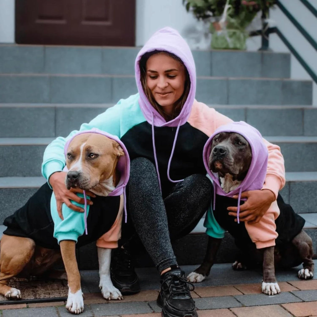 Spark Paws Human Hoodie - Matching Dog and Owner Clothes, Sweatshirt