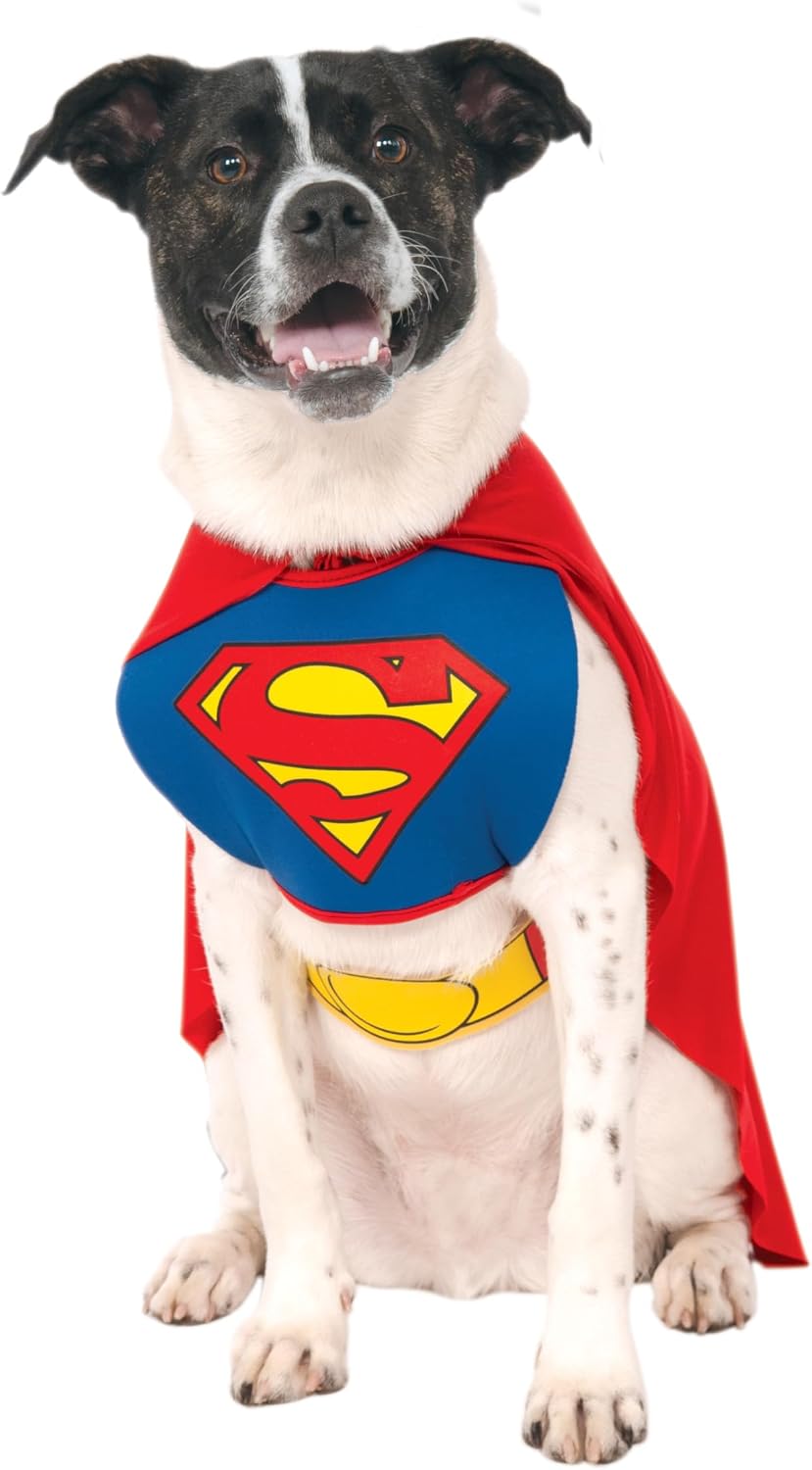 Rubies DC Comics Superheroes: Superman Pet Costume for Dogs or Cats, Medium