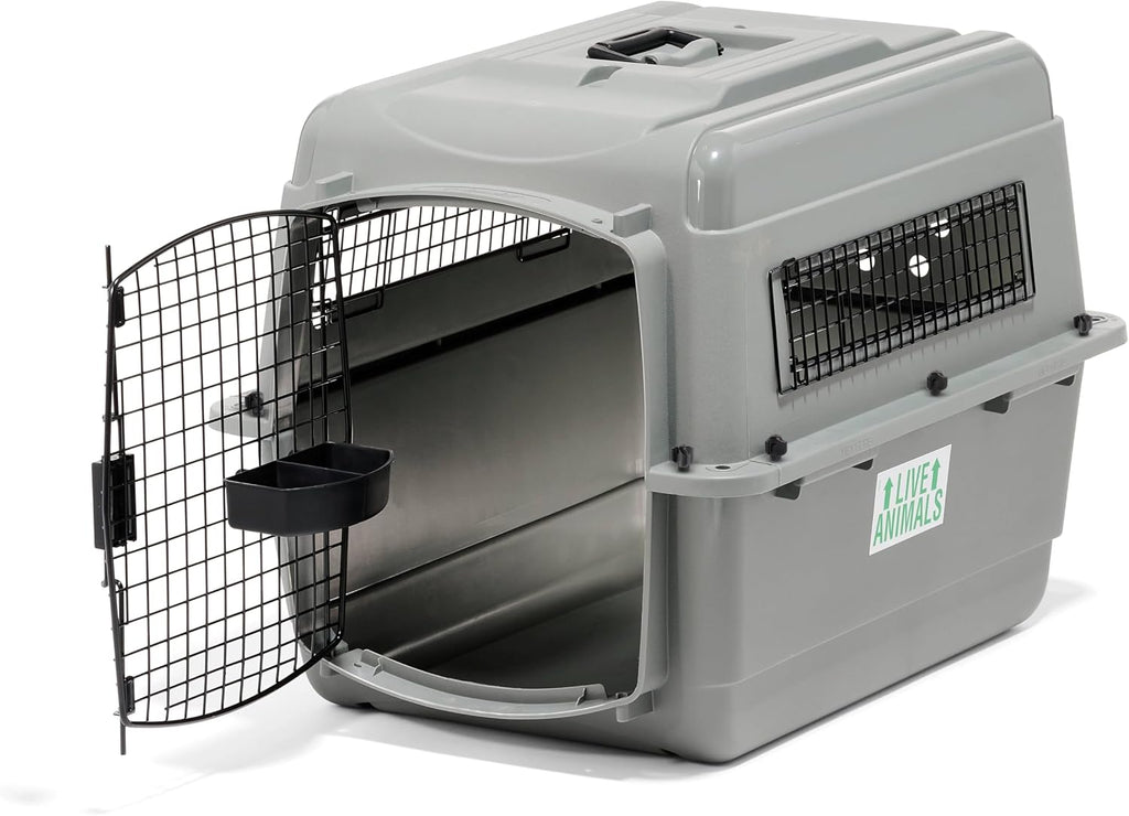 Petmate Sky Kennel for Air Travel, 28in Dog Crate for Pets 15 to 30lbs