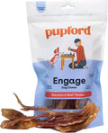 Pupford Beef Tendons for Dogs & Puppies, Teething Chew (Standard, 10 Count)