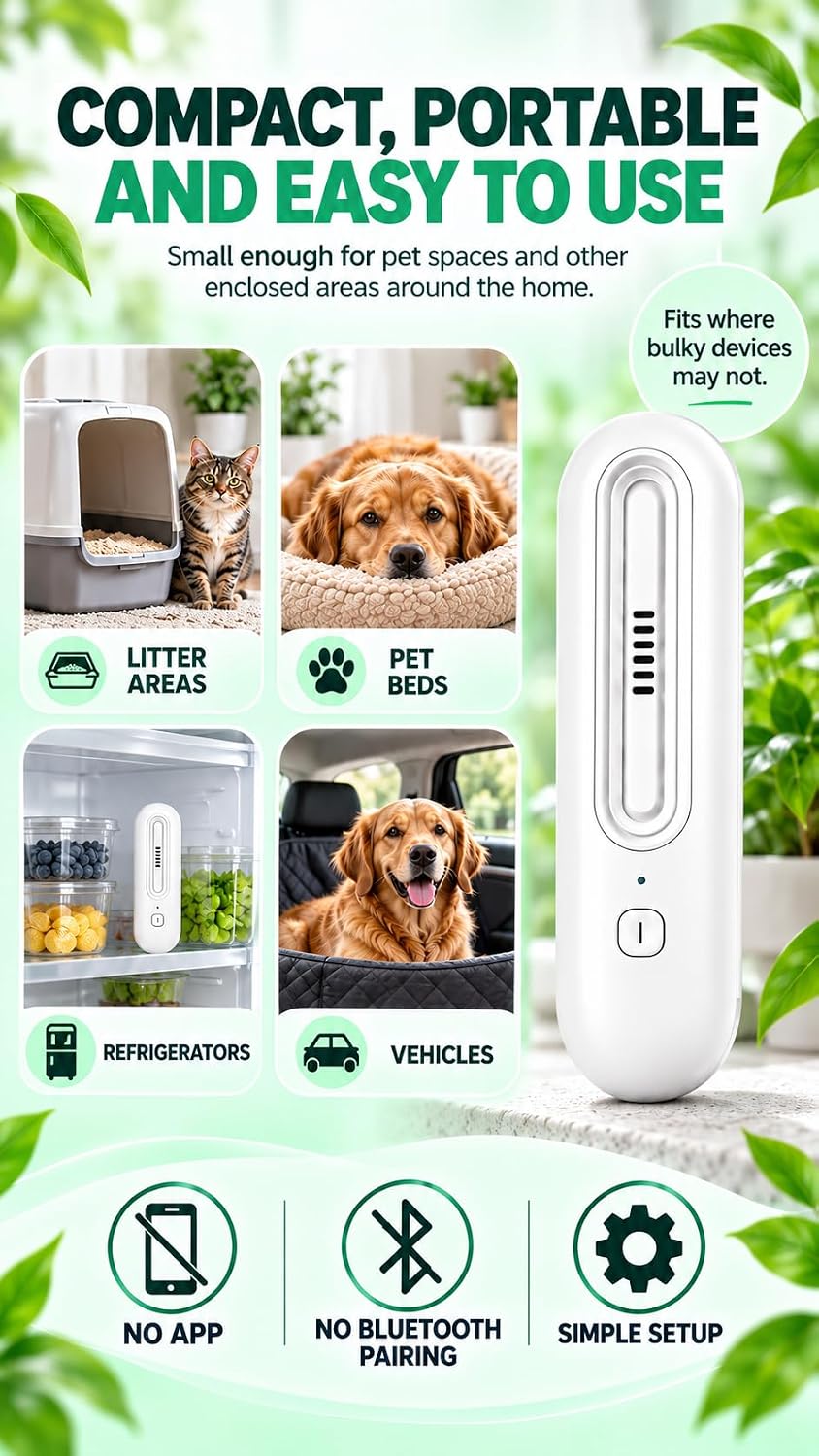 Odor Eliminator,Ozo Freshen for Cats and Dogs