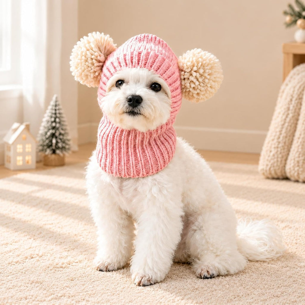 Pet Hat with Integrated Neck Cover for Cats and Small, M, B M