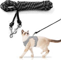 Extra Long Cat Leash for Yard, Lightweight Outdoor Cat Leash Long Light Extension, Long Thin Lead for Rabbits, Kitten, P