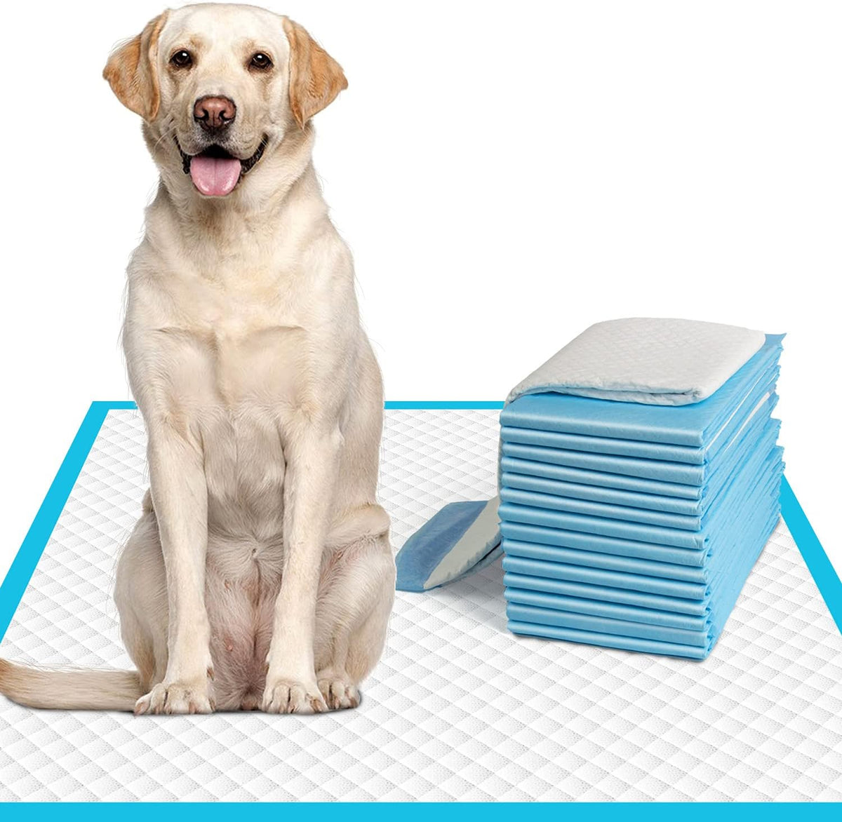 Dog Pee Pads Extra Large 28"x34", X-Large Training Puppy Pee Pads Super Absorbent & Leak-Proof, XL Disposable Pet Piddle