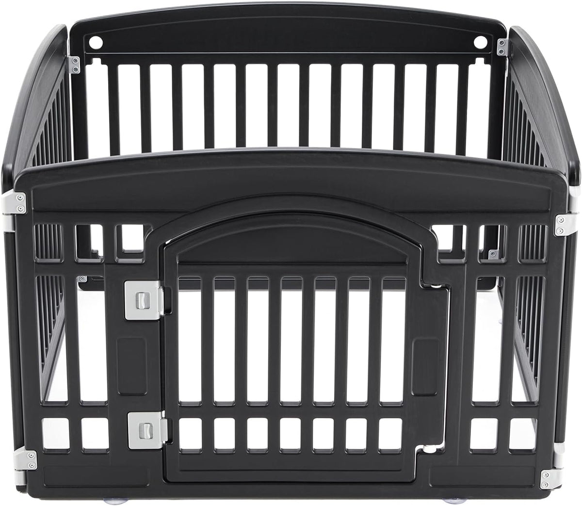 NEWBULIG 24 Inch 4 Panels Dog Playpen, Plastic Pet Play Pen Fence