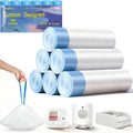150 Pcs Automatic Cat Litter Bags fits PURA MAX 2/MAX/X&ScoopFree Clumping