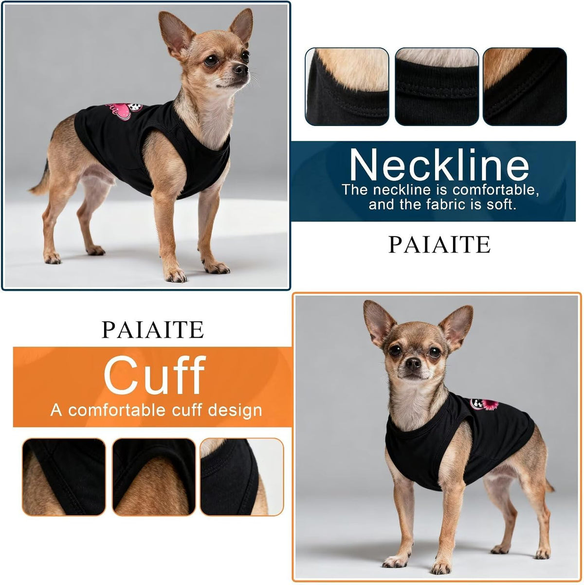 Discover Cozy Cotton Canine Wear: Soft, Lightweight, and Breathable Dog Shirt Vest with Eye-Catching Graphics (Hearts an