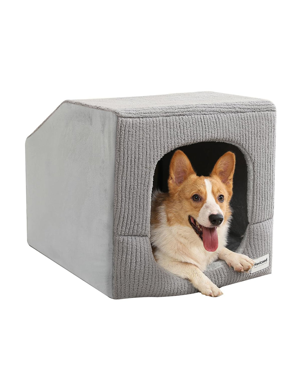 Hovicaed Indoor Dog House Small Sized Dog Tent with Dog Cave Bed 26x20ines