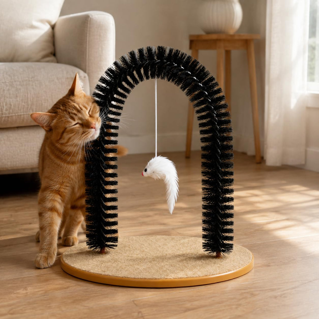 Pet Self Grooming Brush Pet Hair Massage Tool 60cm Arch Shaped Brush