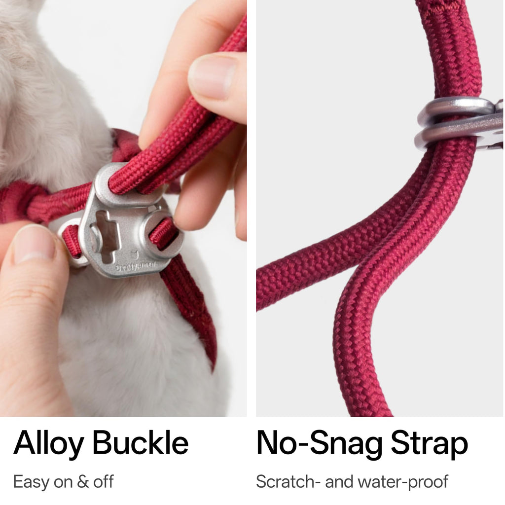 BuddyArmor Escape Proof Y Shape Cat Harness Anti-Choke (Olive, M)