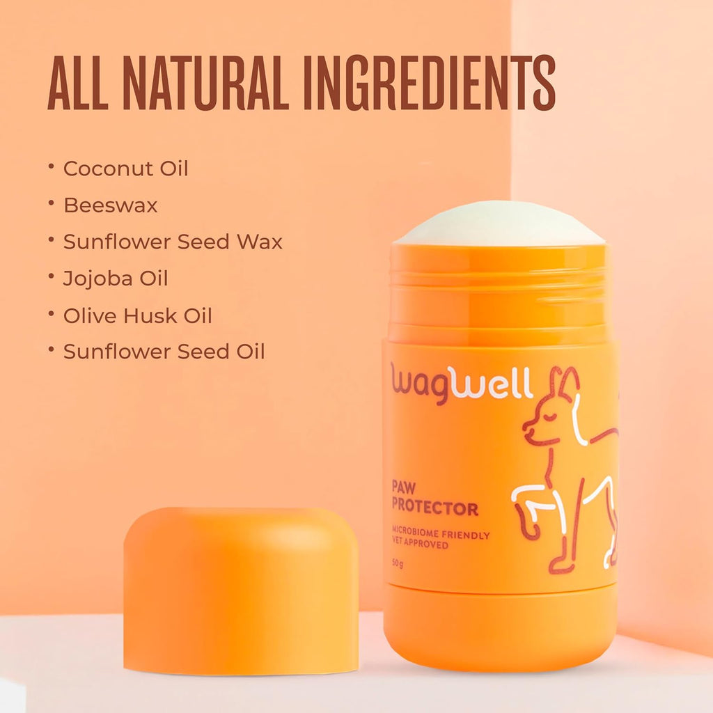 Paw Protector, Lick-Safe Dog Paw & Nose Balm for Hot Pavement