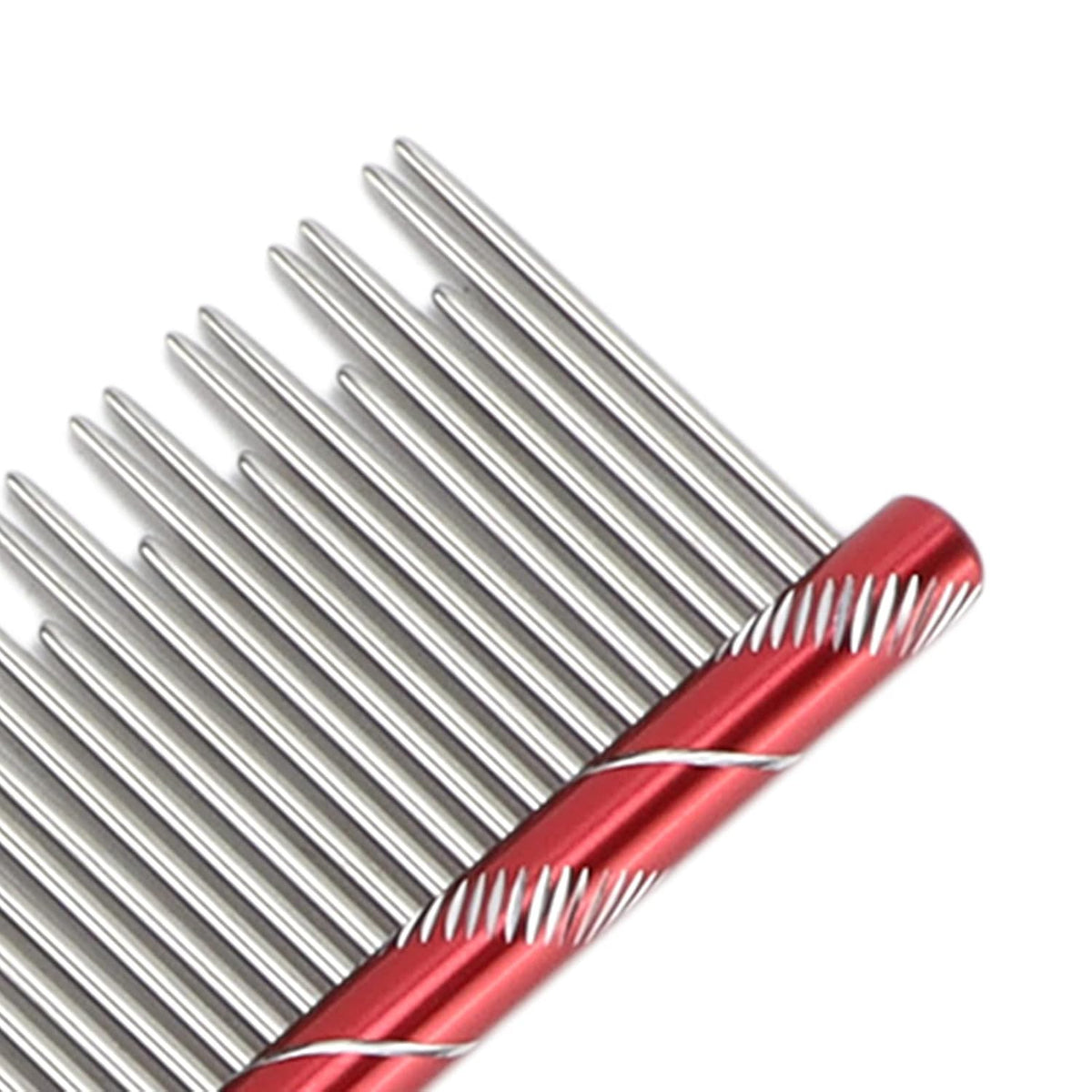 HURRISE Cat Hair Removal Cat Hair Removal Comb with Stainless Steel Teeth