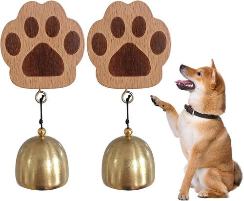2 Pcs Dog Door Bell, Potty Training Bells for Puppies