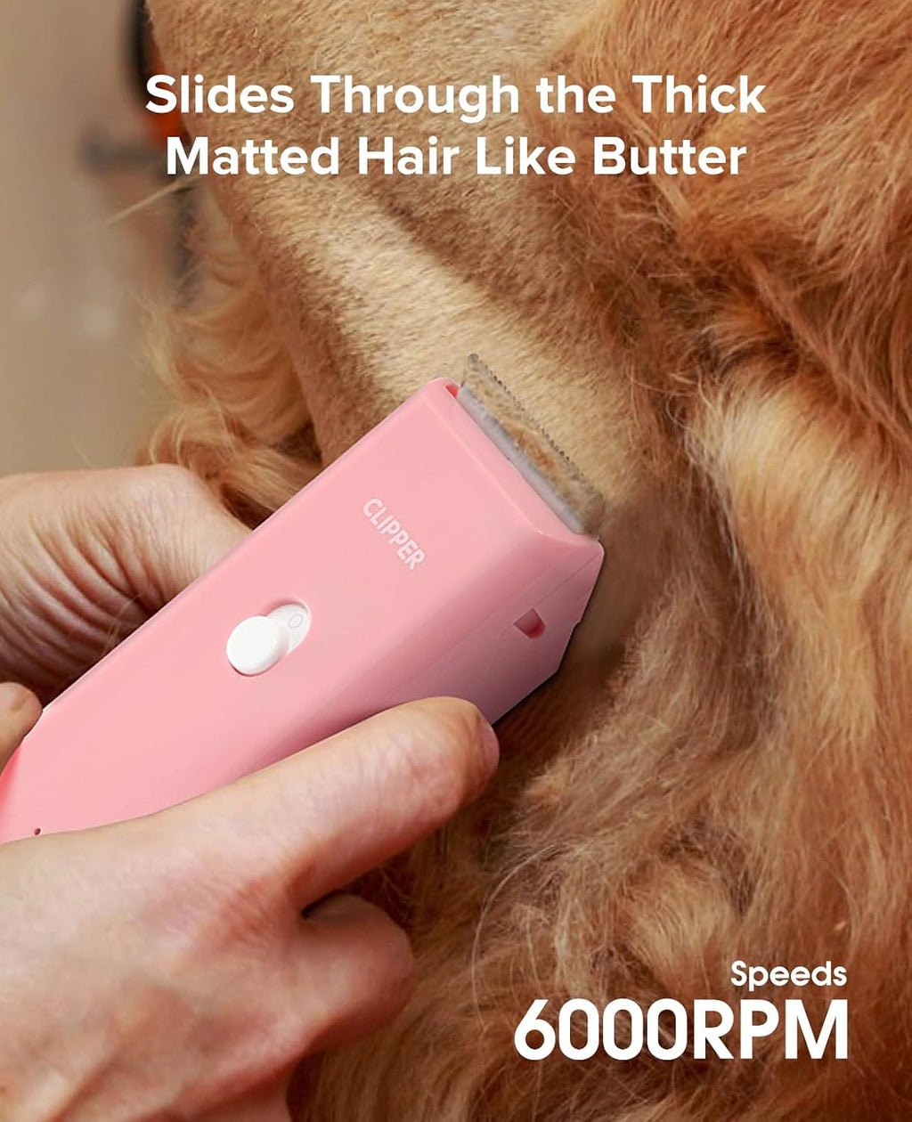 Pet Grooming Clippers Low Noise Waterproof Dog Cat Hair Trimmer
