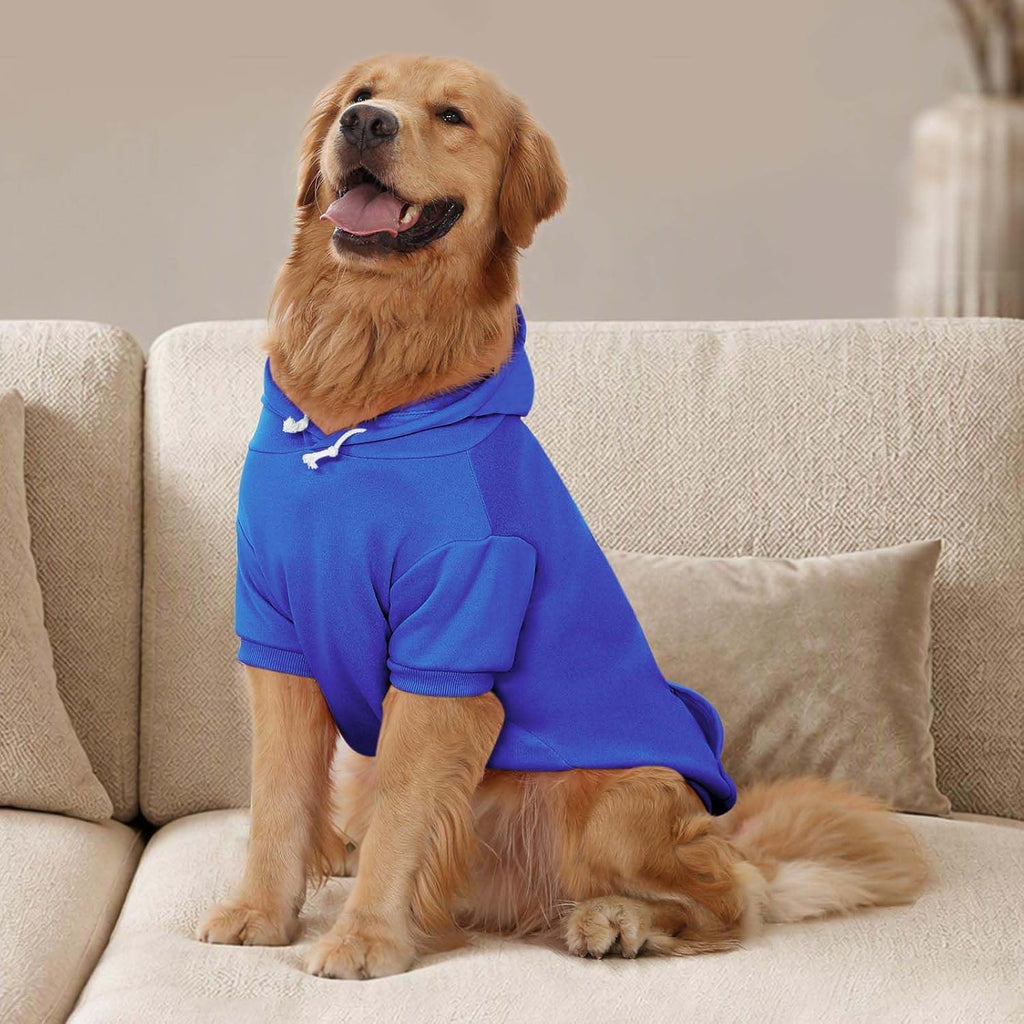2 Pack Dog Sweaters for Large Dogs, Dog Hoodie Clothes Apparel Sweatshirt
