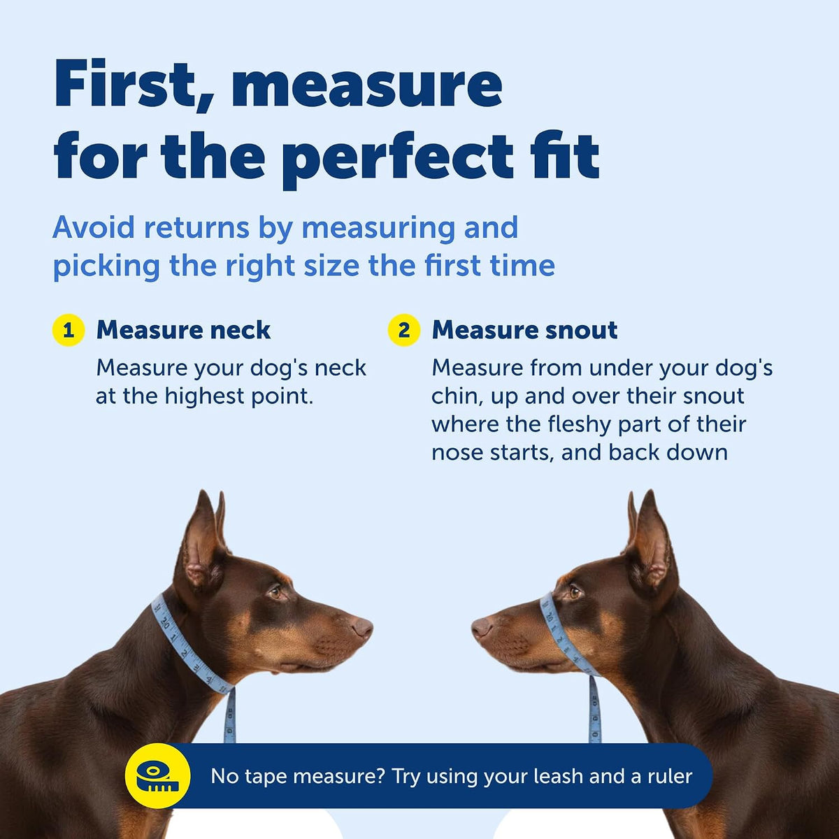 PetSafe Gentle Leader No Pull Dog Headcollar, Black, Large