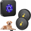 TECKNET Dog Door Bell, Dog Bells to Go Outside with 55 Melodies, 1000 Feet Range, 5 Volume (0-120dB) & 2 Modes, IP65 Wat
