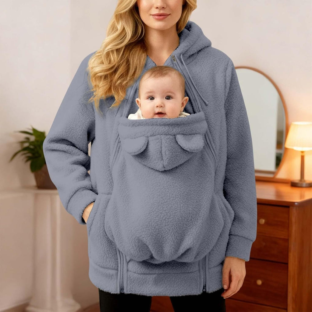 Hoodie With Baby Pouch, Baby Pouch Holder, Cat Dog Hoodie With Pet Pouch