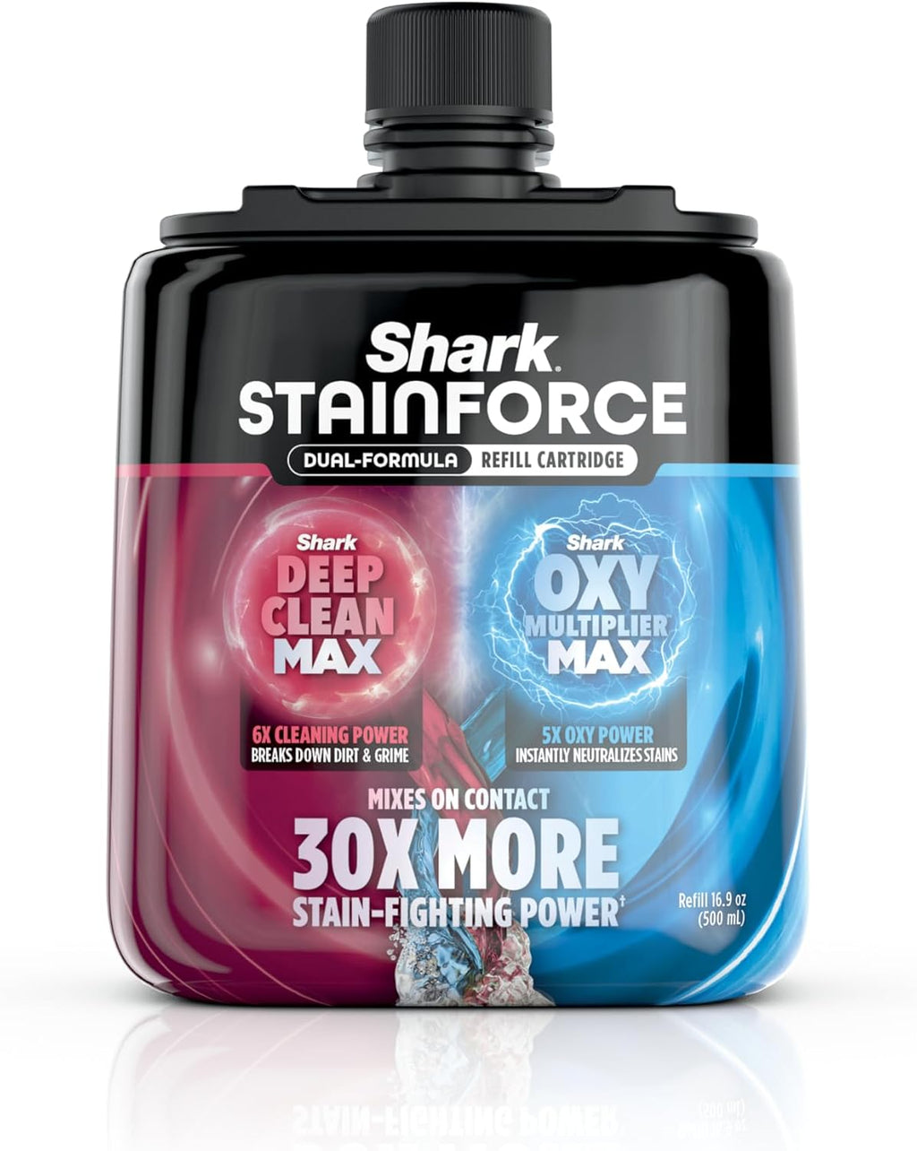 Shark StainForce Single Refill Cartridge, Stain & Odor Remover, HXCM500
