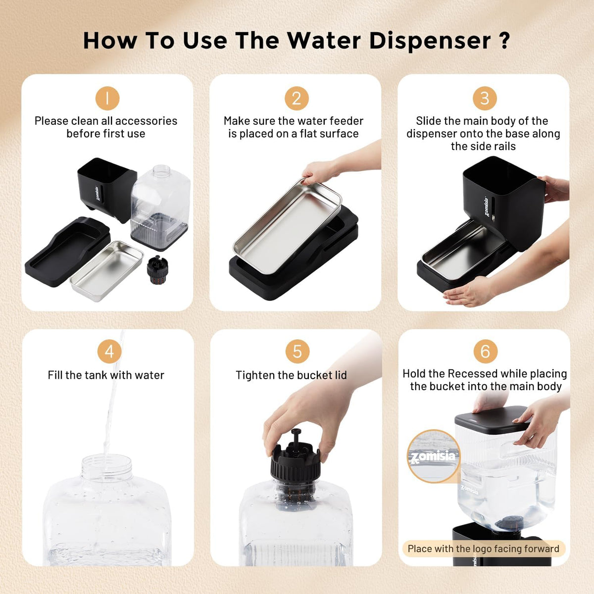 3 Gallon Automatic Dog Water Dispenser Gravity Extra Large Capacity