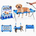 Dog Grooming Hammock with Foldable Stand for Bathing and Showering Pets