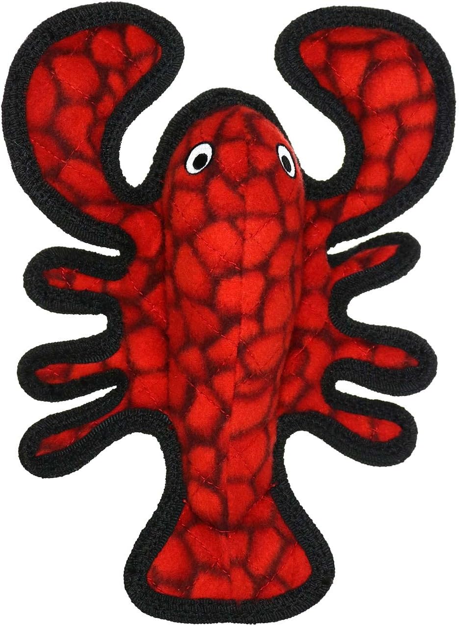 Tuffy® 2 Pack Lobster Shark Ultra Durable Plush Dog Toys