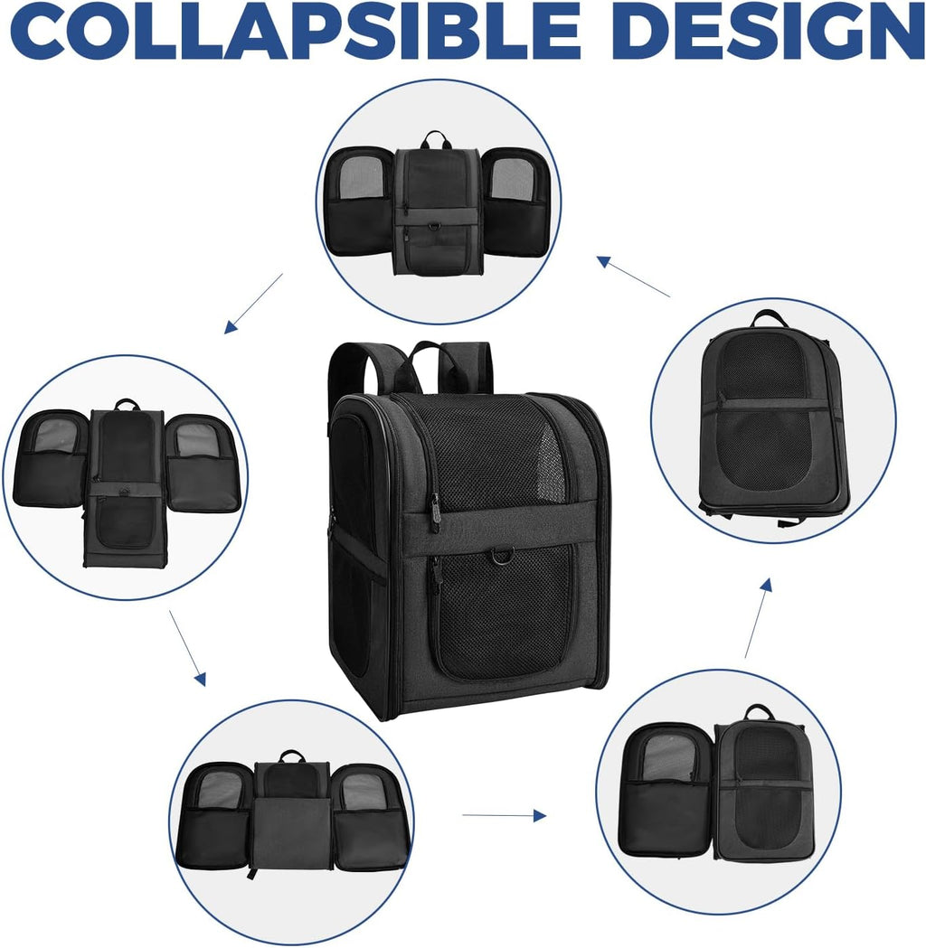 Apollo Walker Cat Backpack Carrier, Support Frame, 18 lb Weight Capacity