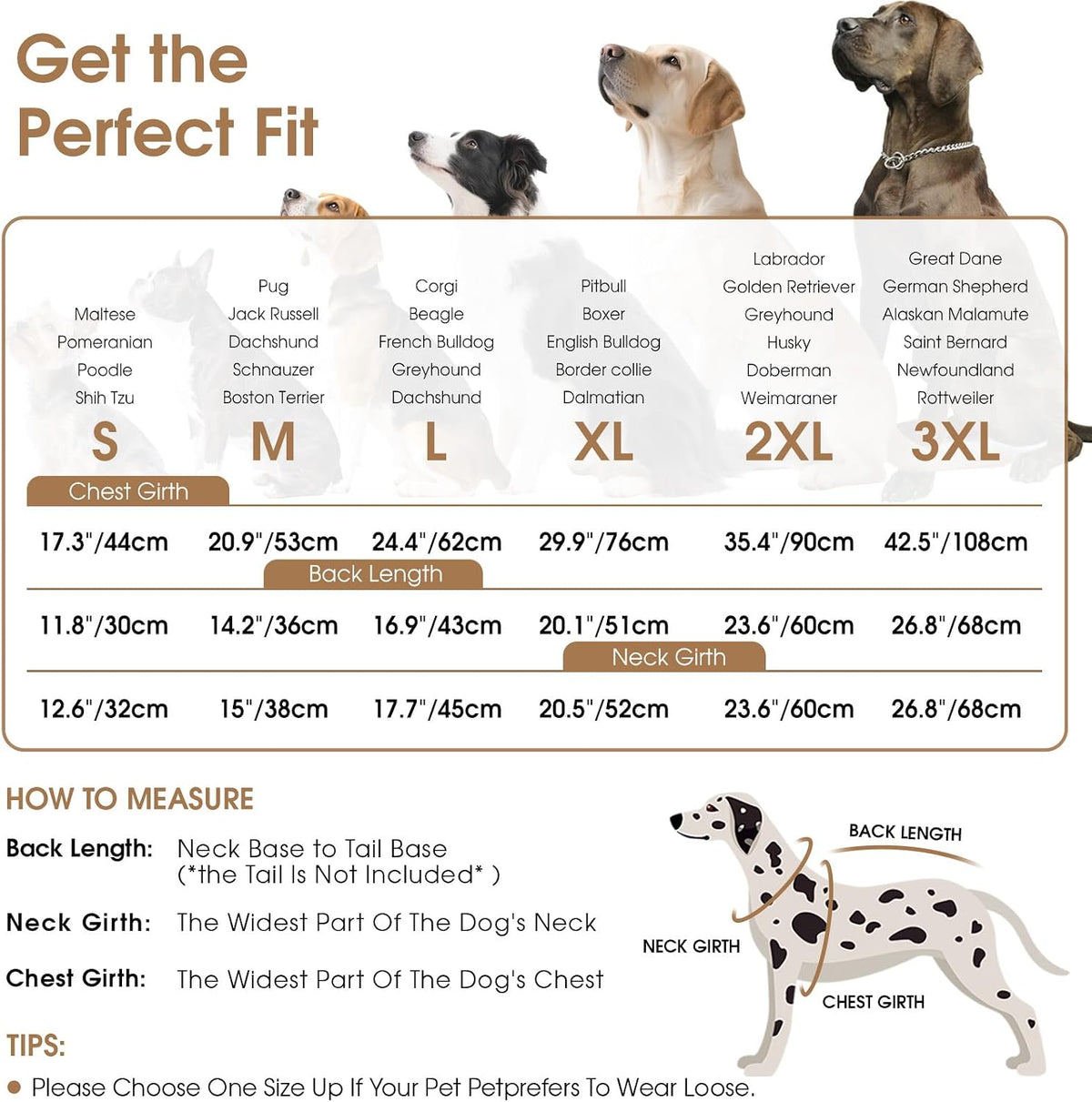 Dog Jackets for Medium Dogs, Dog Coat with Harness Built in