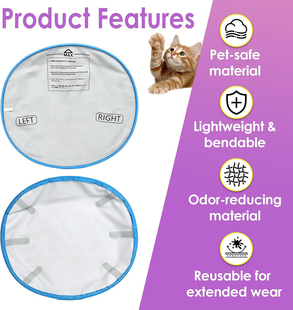 Cat Litter Pad Compatible with SCOOPER OPEN-X Self Cleaning Litter Box