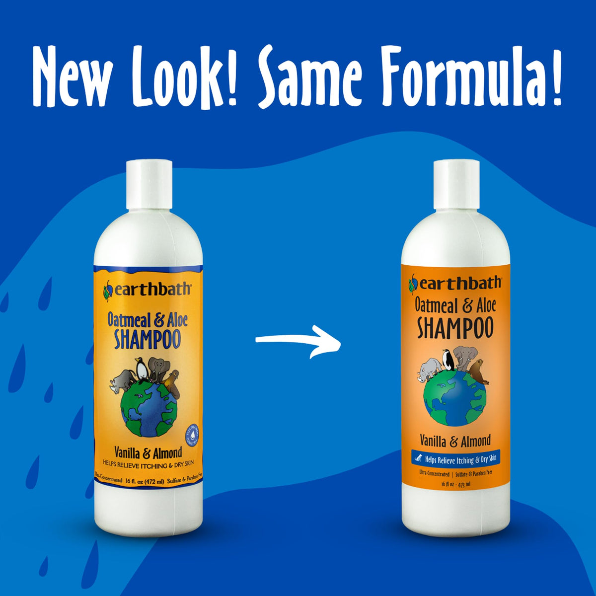 earthbath Oatmeal & Aloe Itch Relief Dog Shampoo, 16 Oz (1 Pack)