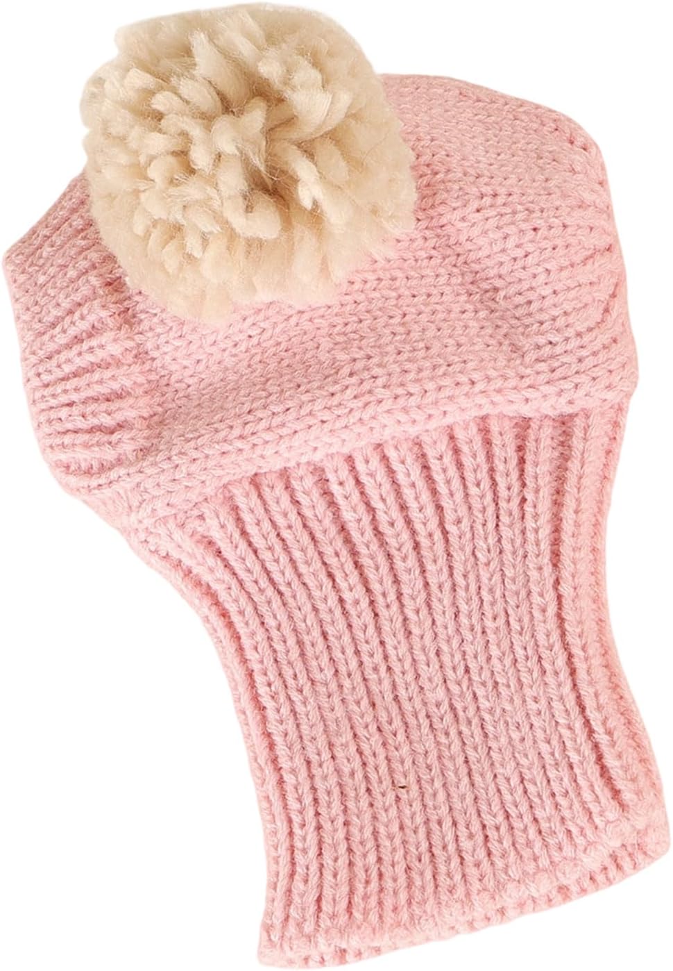 Pet Hat with Integrated Neck Cover for Small Dog, Coffee S