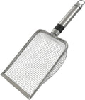 Mesh Scooper Stainless Steel 3.8mm Mesh Cat Litter Scoop