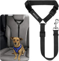 Dog Seat Belt for Car, Headrest Restraint Safety Lead, Dogs Cats