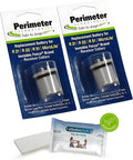 Perimeter Technologies Invisible Fence Collar Battery - Brand Compatible - Includes eOutletDeals Pet Towel (2 Pack)