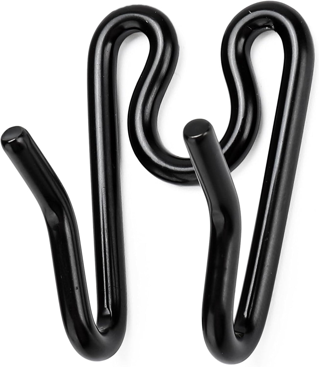 (5 Pack) Stainless Steel Dog Collar Extra Links Designed for 2.25mmH-S Collar Links, Black