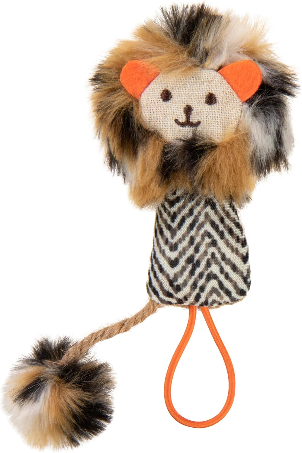 Instincts by SmartyKat 2-Pack HappyNip Love Mates Feather Birds Plush Cat Toys, Contains Catnip & Silvervine - Orange/Gr