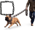 Fake Chain Dog Leash, Giant Plastic Chain Leash, Oversized Funny Lightweight Pet Lead for Small Dogs and Cats, Faux Meta