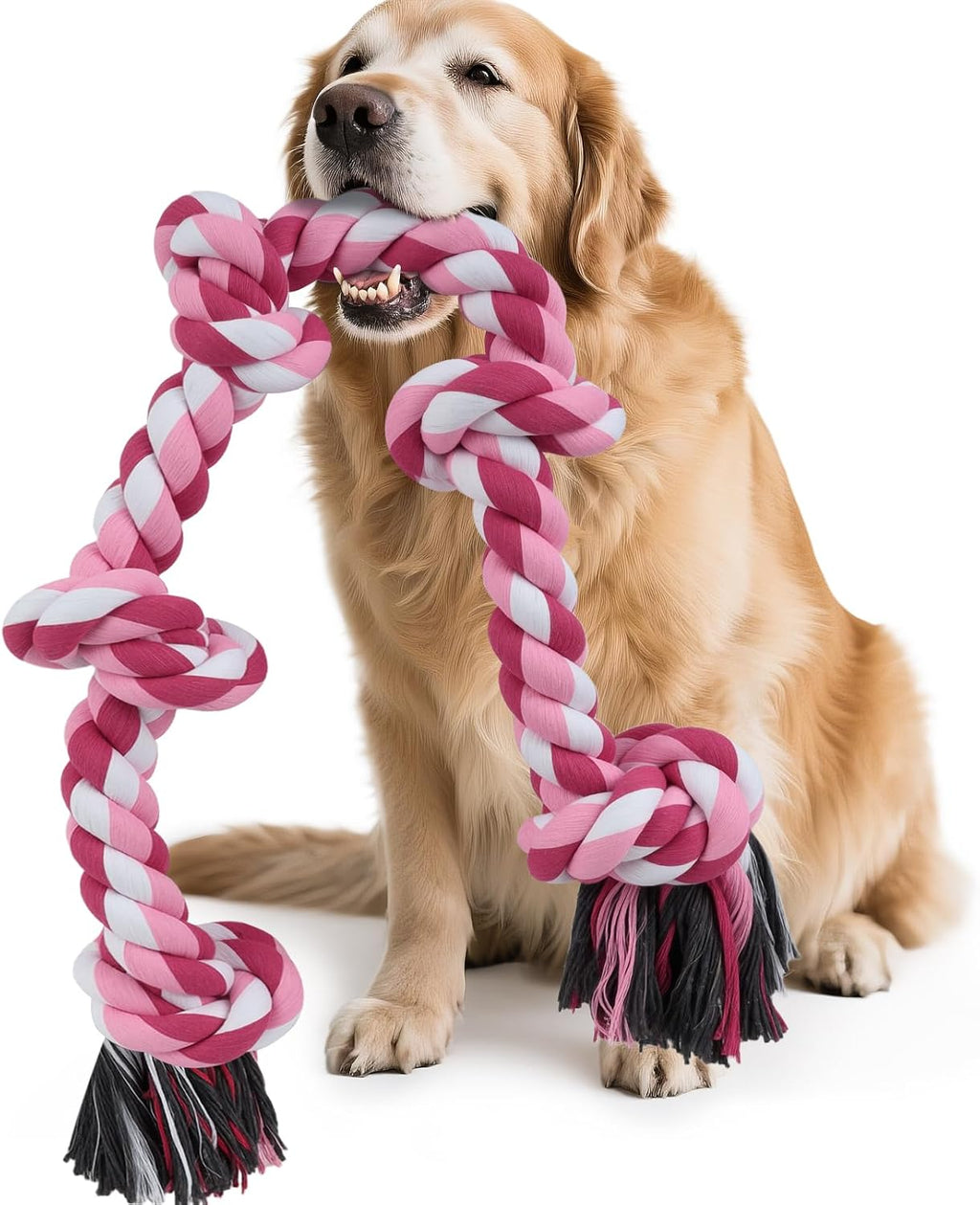SZEE Dog Rope Toy 2-Pack, Rope Toys for Dogs, Suitable for Small Breeds