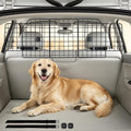 rabbitgoo Dog Car Barrier for SUV, Heavy-Duty Steel Wire Pet Gate, Foldable