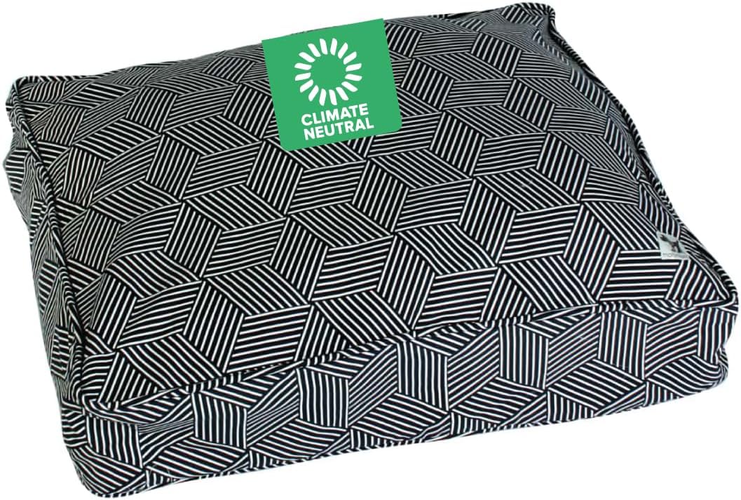Molly Mutt Light Gray Dog Bed Cover, Non-Toxic & 100% Cotton, 27"x36"x5"