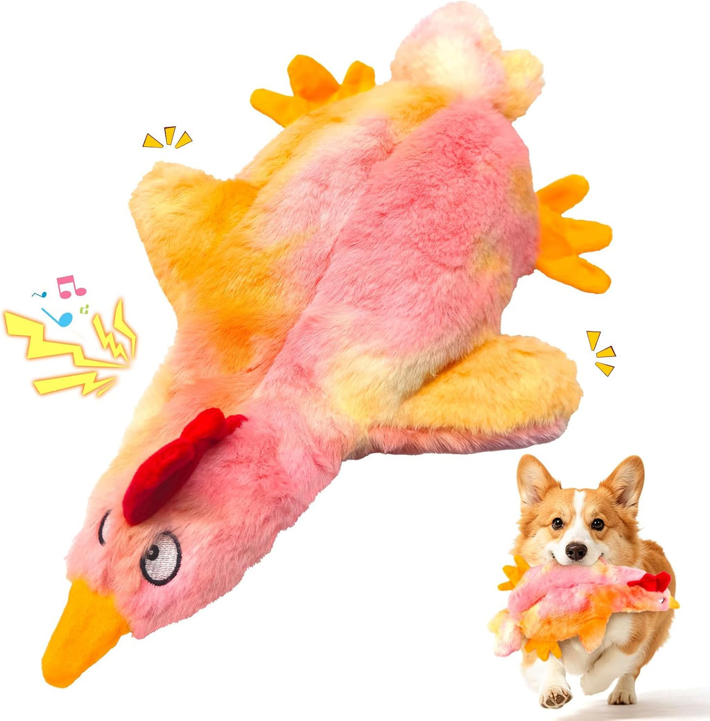 Fuufome Squeaky Plush Dog Toys for Small, Medium, Large Breeds