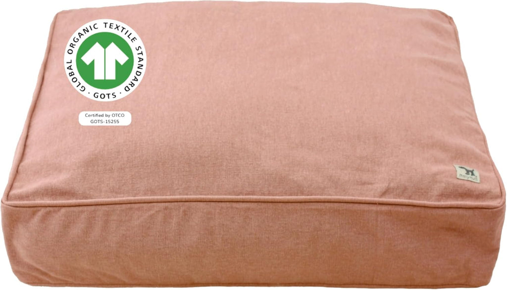 Molly Mutt Light Gray Dog Bed Cover, Non-Toxic & 100% Cotton, 27"x36"x5"