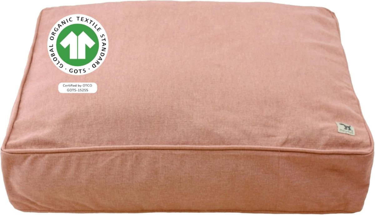 Molly Mutt Light Gray Dog Bed Cover, Non-Toxic & 100% Cotton, 27"x36"x5"