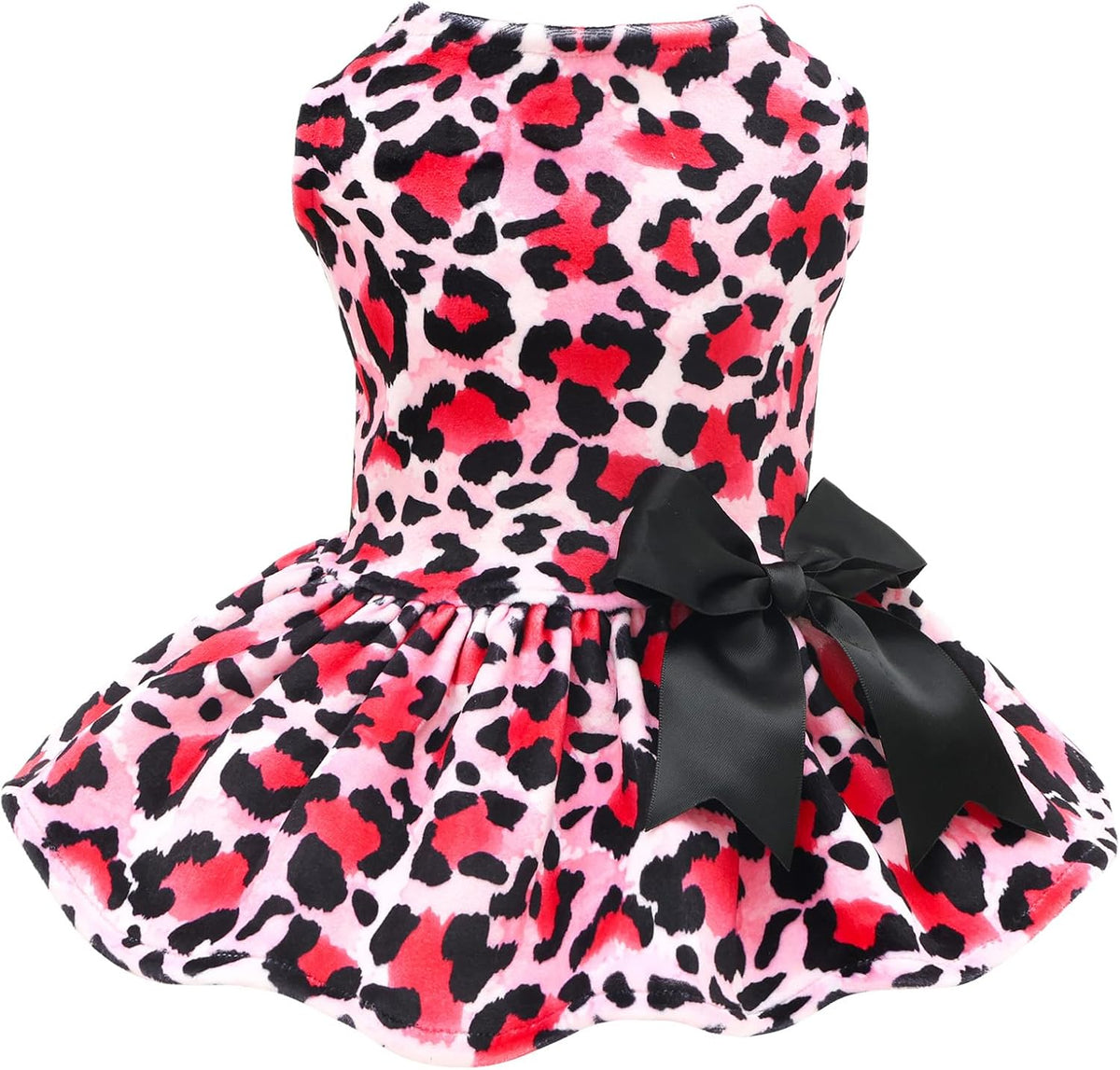 CuteBone Velvet Dog Dresses Halloween for Small Dogs, Stylish & Soft Fabric, Comfortable Fit for Everyday Wear, Perfect 