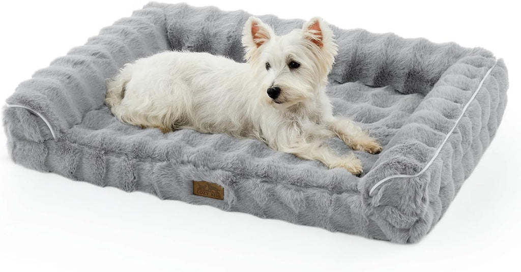 COZY KISS Orthopedic Large Dog Bed, Washable Pet Bed