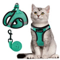 FAYOGOO Cat Harness and Leash Set, Escape-Proof Step-in Vest for Walking