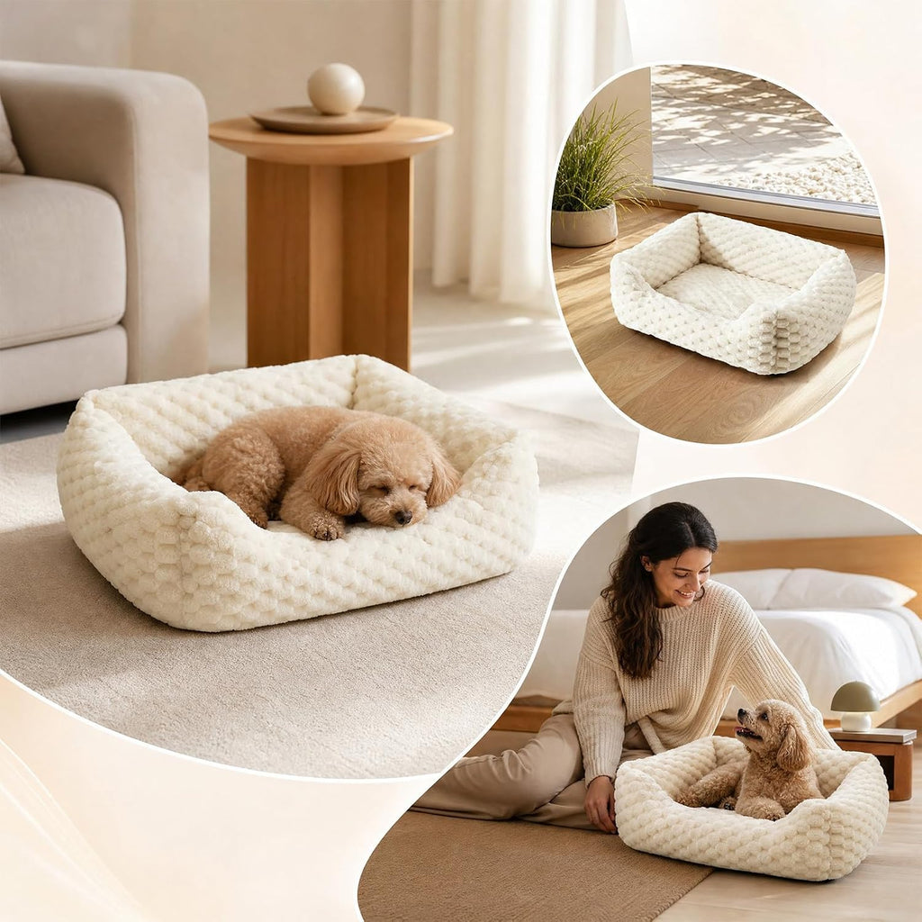 Cat Couch, Soft Pets Bed, Fluffy Cat Sofa, cama para Gatos, Gray