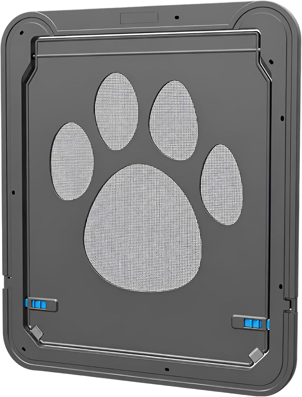 Screen Door Pet Door for Small Pets with Flap, Strong ABS Construction, 11.4 x 9.4 x 0.4 in, Easy Installation, Paw Patt