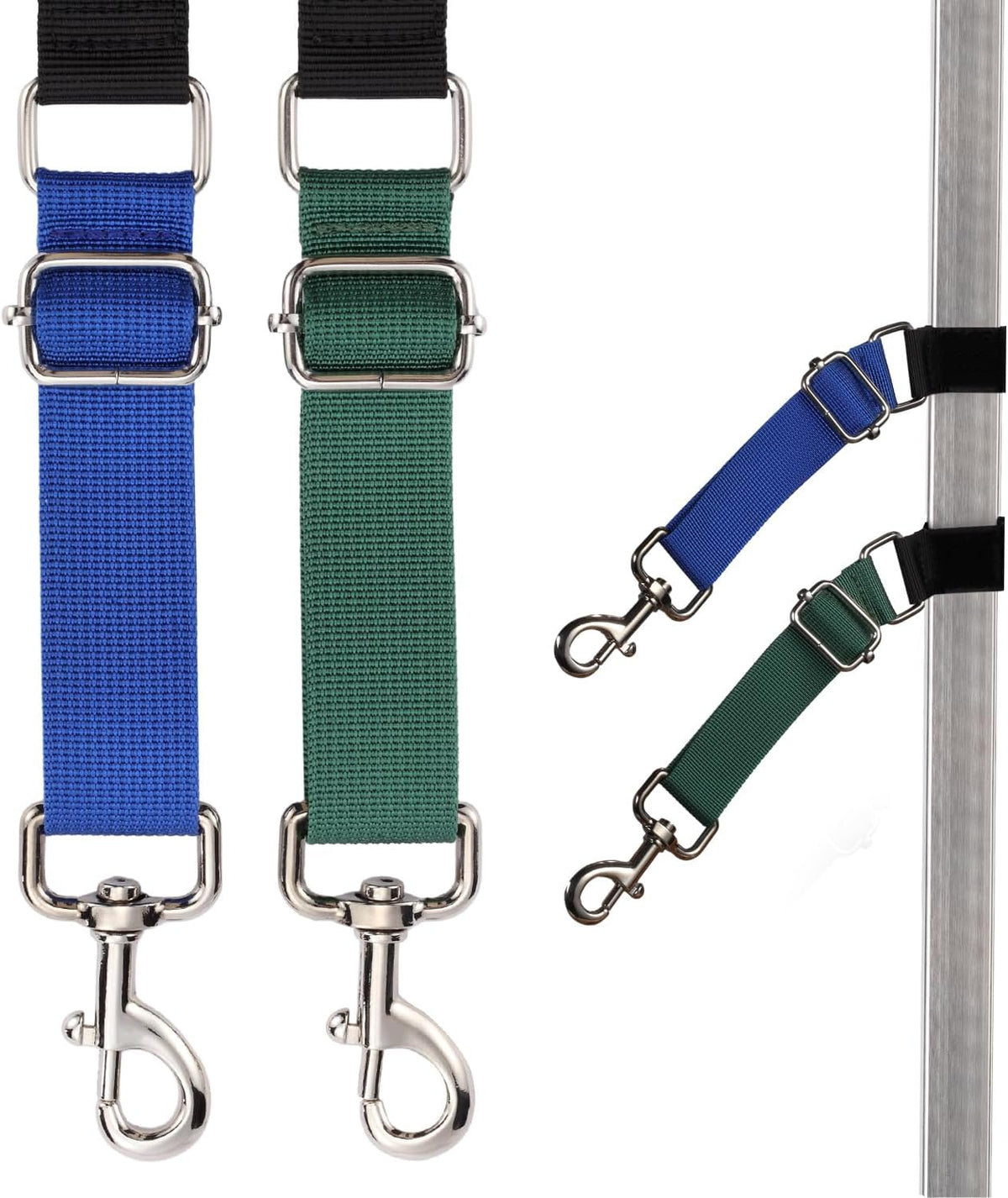 Pet Dog Grooming Arm Accessories - Dogs Loop Pets Grooming Loops Extension Straps 2 PCS Adjustable Secure and Stable Loo